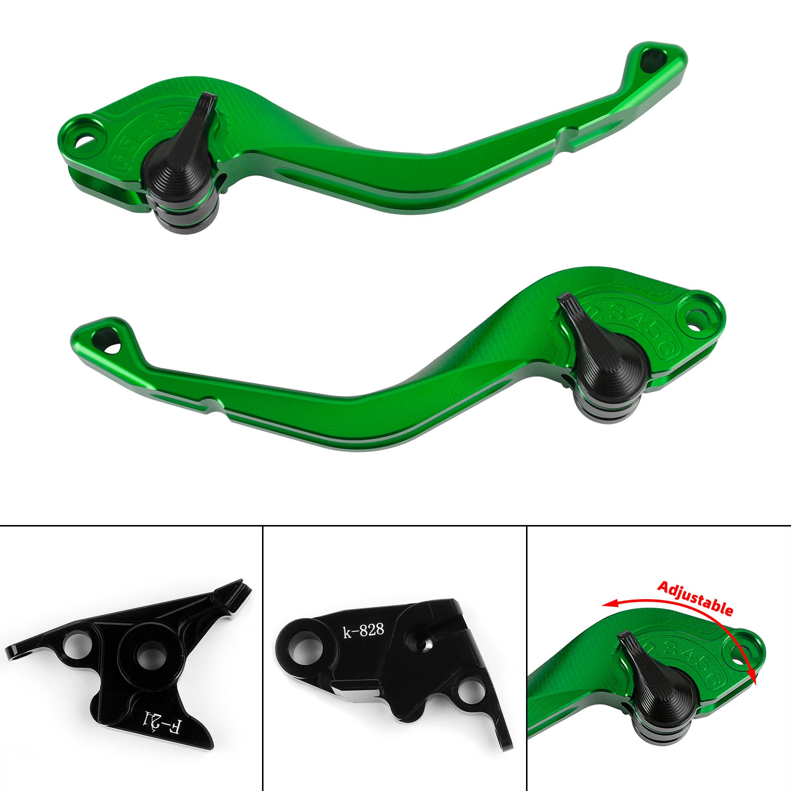 CNC Short Clutch Brake Lever fit for Kawasaki Z750 07-12 Z800/E version 13-16