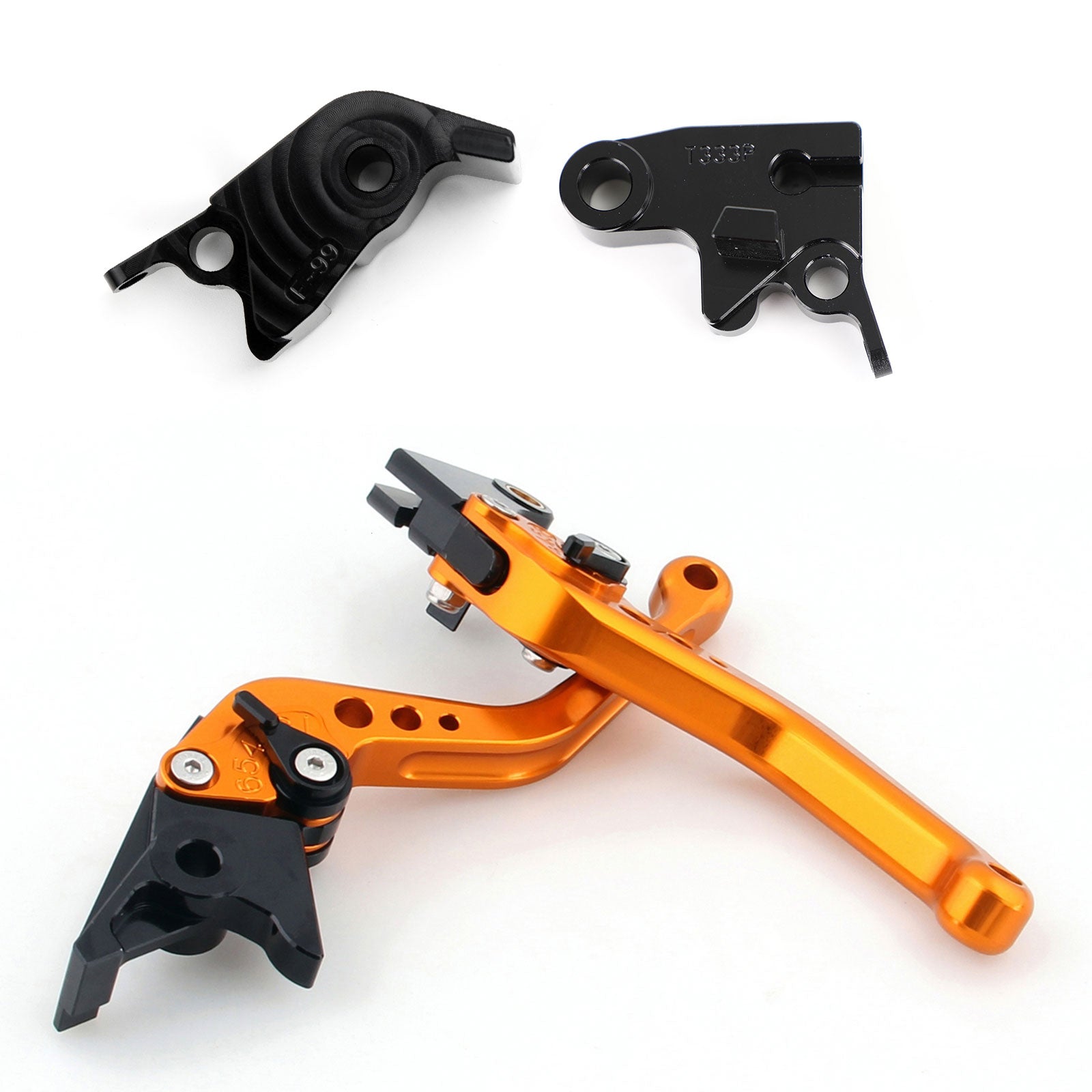 Kort koblingsbremsehåndtag Fit til Speed Triple R 2016-2018 Tiger 1050 Scrambler Generic