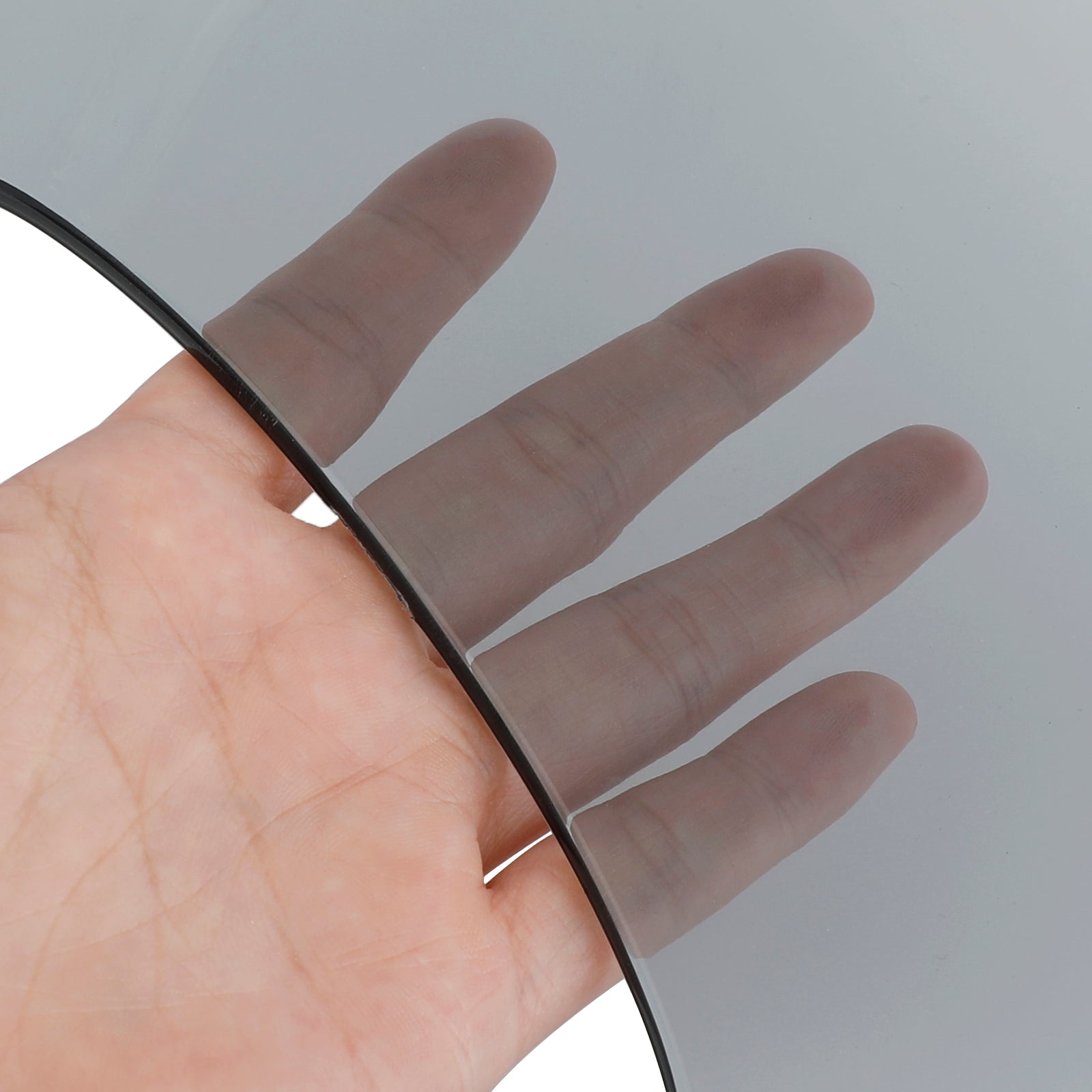 Kort motorcykel forrude forrude pasform til Vespa Sprint 150 2016-2021 Generisk