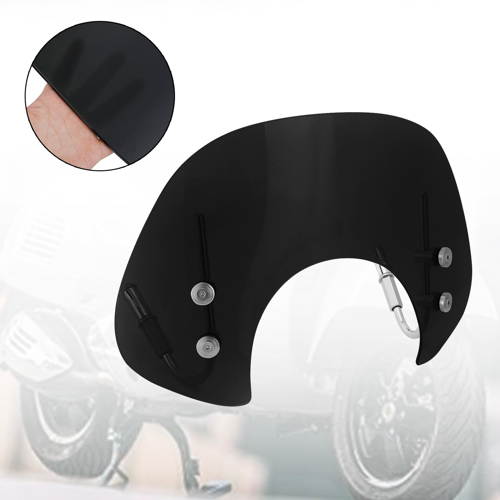 En pare-brise court ajustement pour Vespa GTS250 GTS300 2017-2022