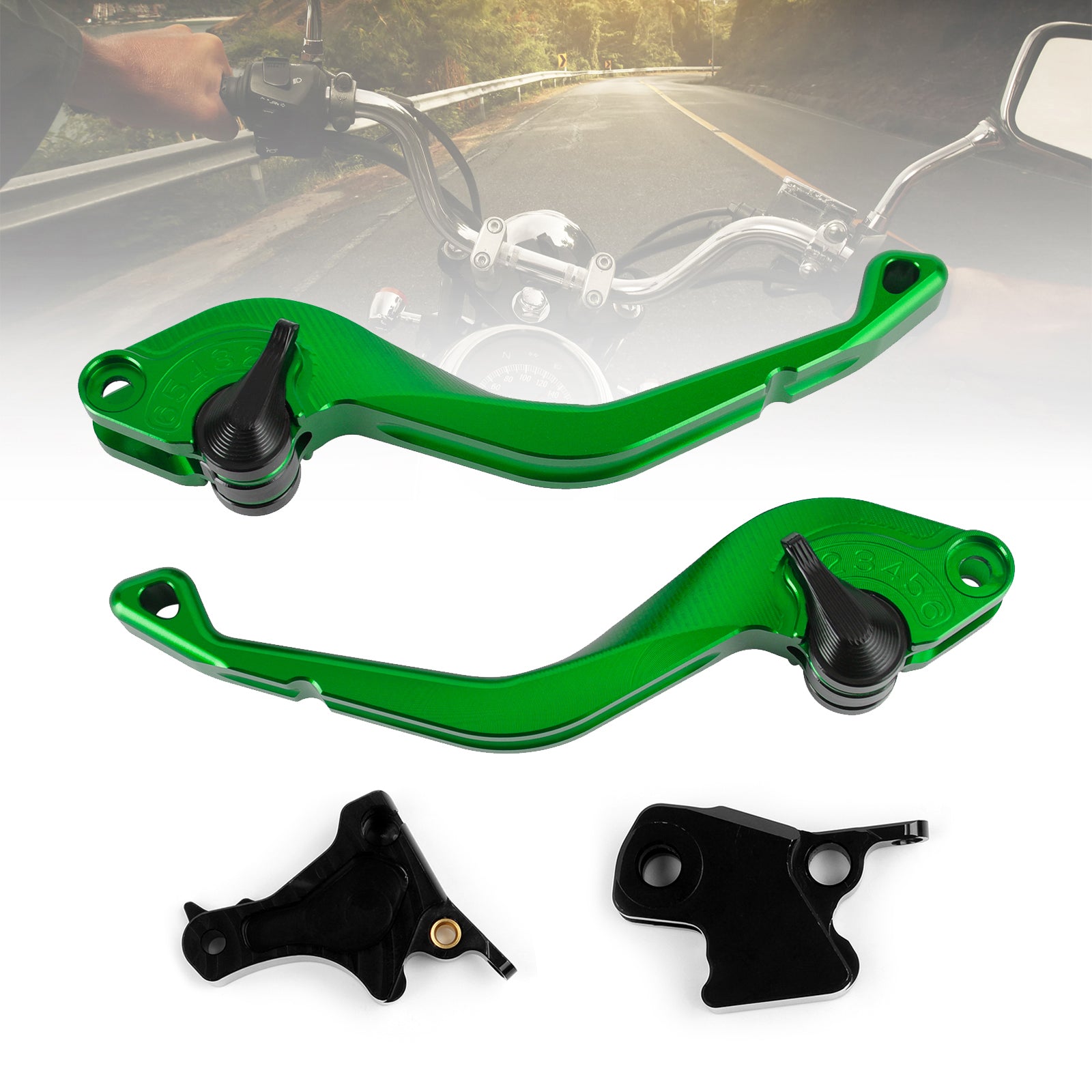 CNC kort kopplingsbromsspak passar för BMW F650GS F700GS F800S F800ST F800GT