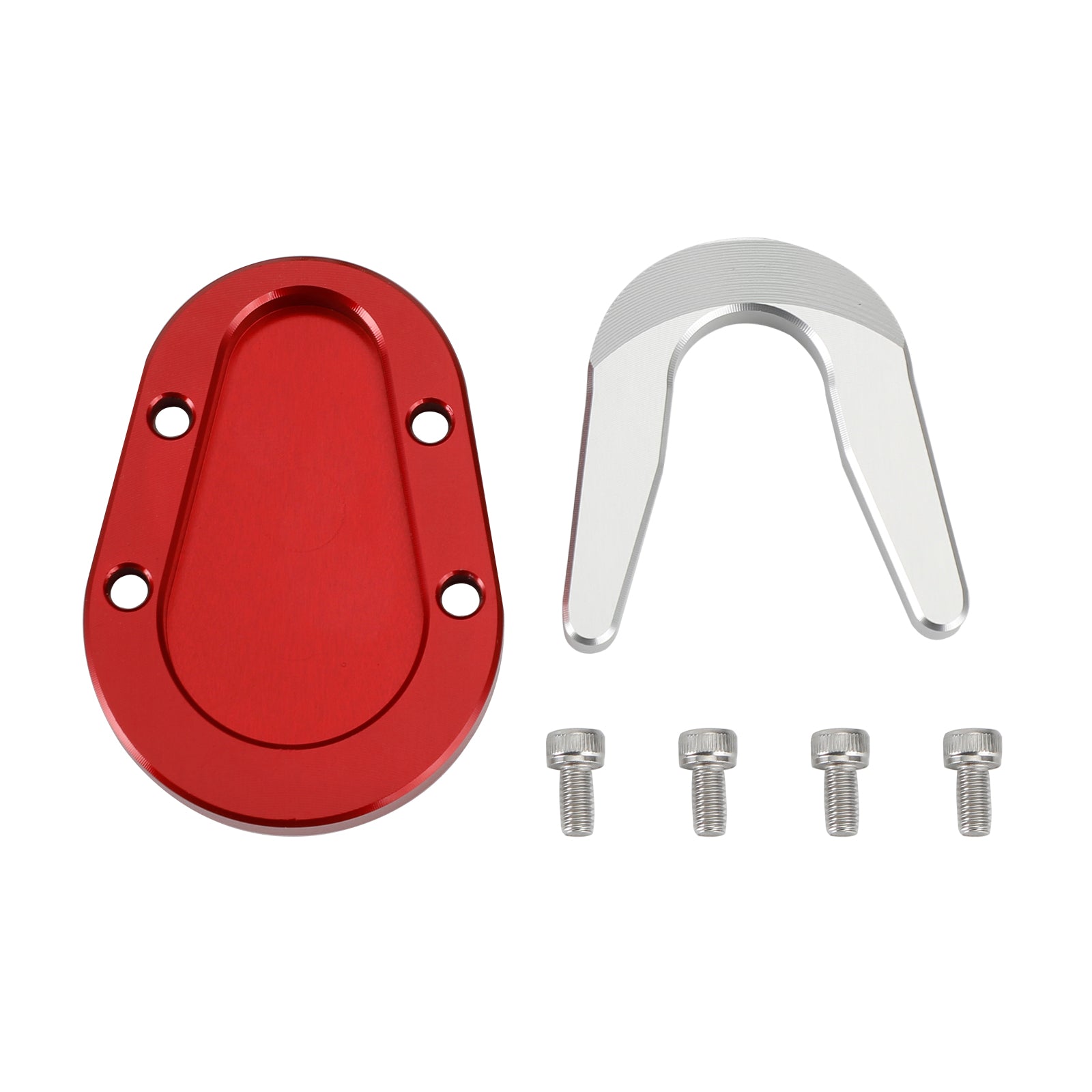 13-20 Vespa Sprint dan Primavera 150 Pata de cabra Almohadilla de extensión de caballete lateral