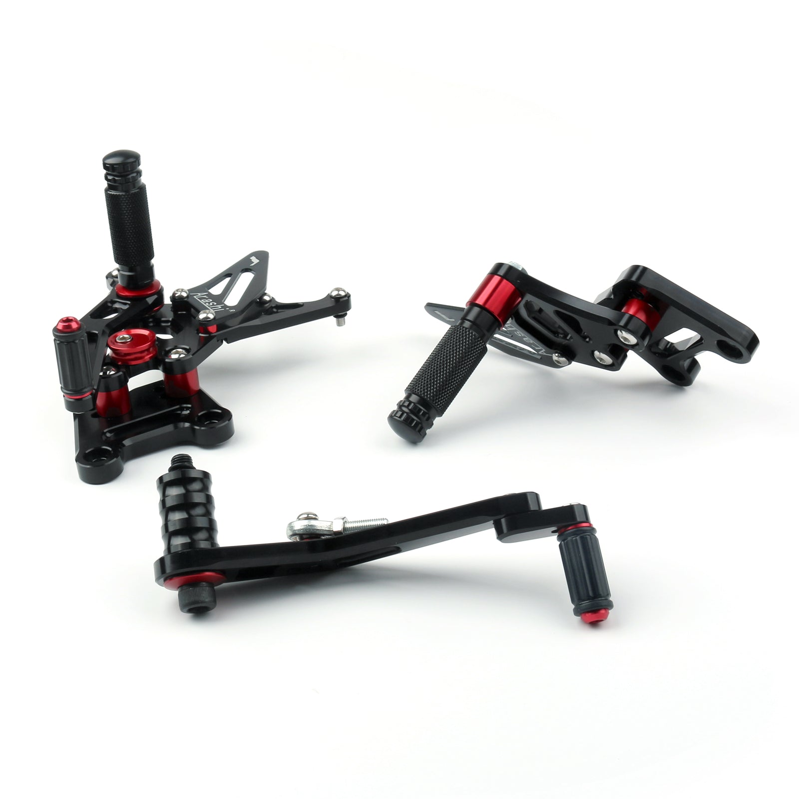 17-23 Suzuki GSXR1000 GSXR1000R ABS CNC Rearsets Footpegs Footrest