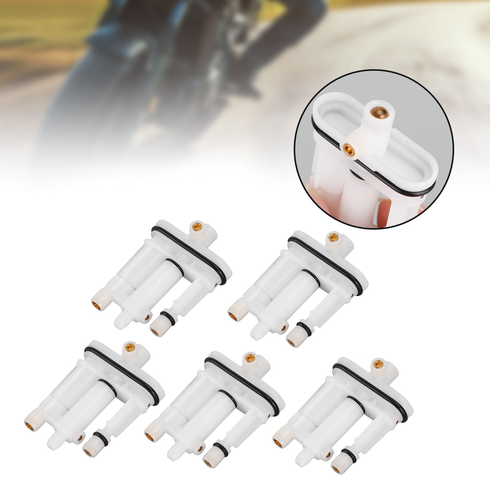 Getto principale modulo carburante 5X adatto per modelli 596521 serie 450E (08P502) Generico