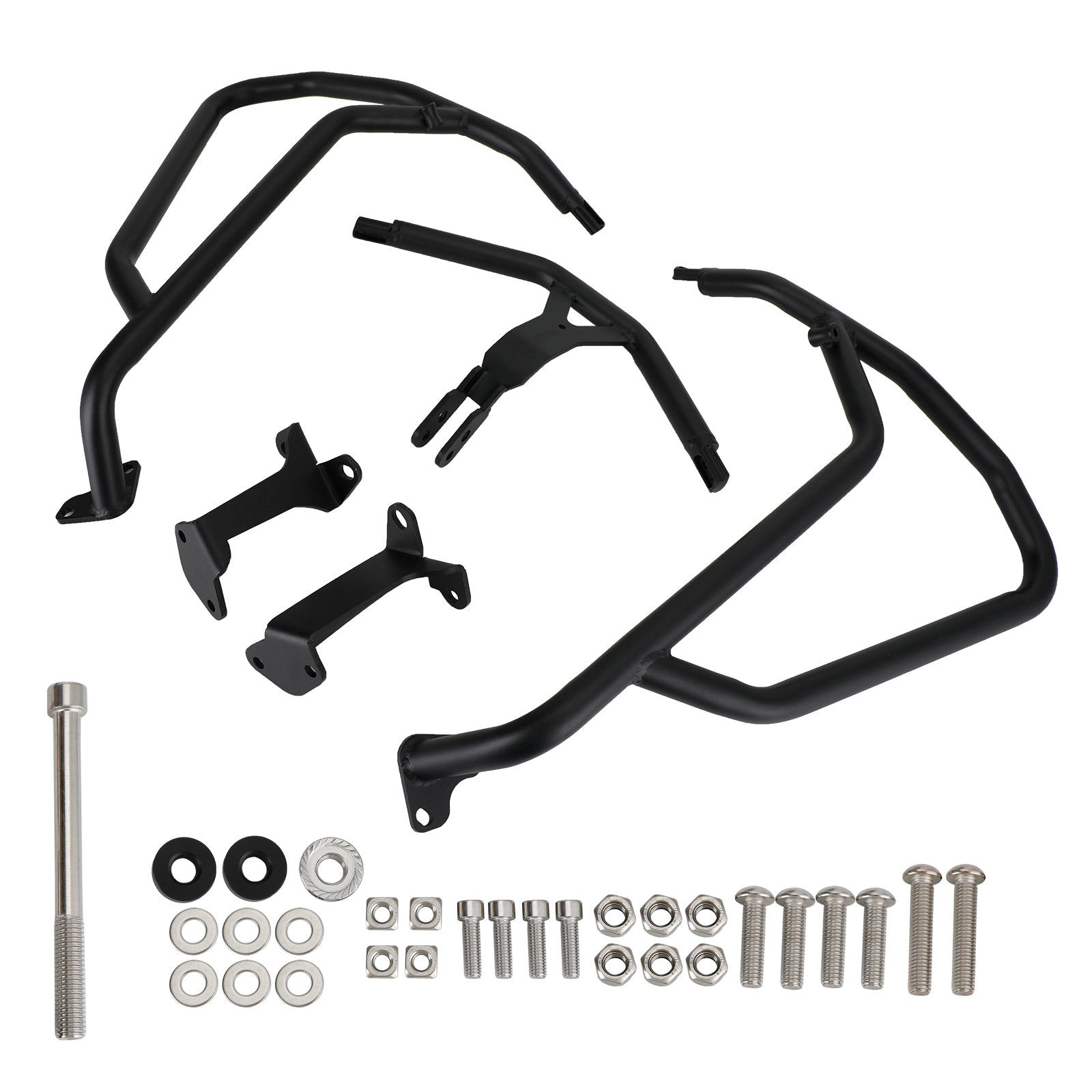 Engine Guard Crash Bar Frame Protector Bumper For Honda Crf 1100L 20-22 21 Silver