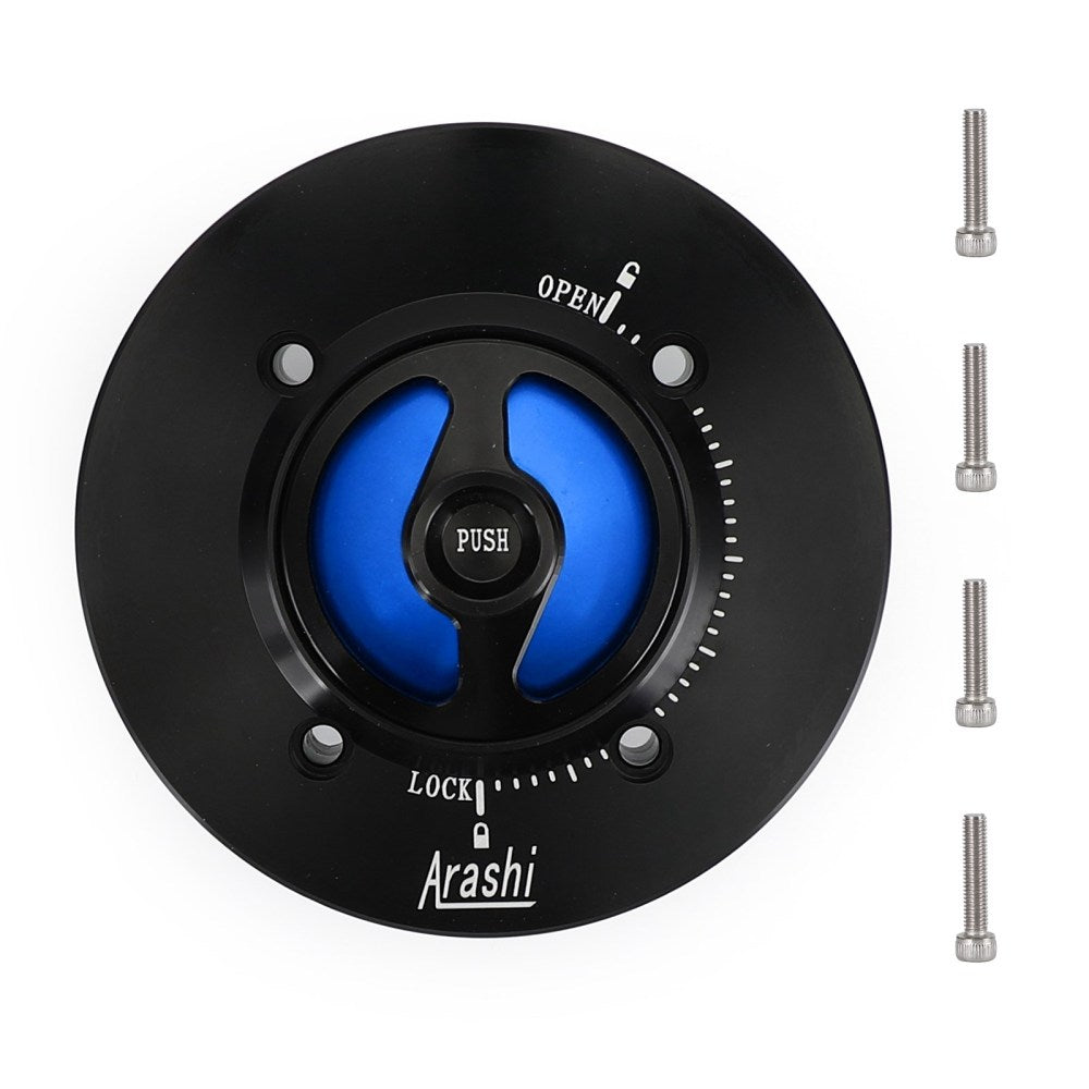 Tappo serbatoio carburante senza chiave per Kawasaki Ninja 400 EX 400 G 2018-2019