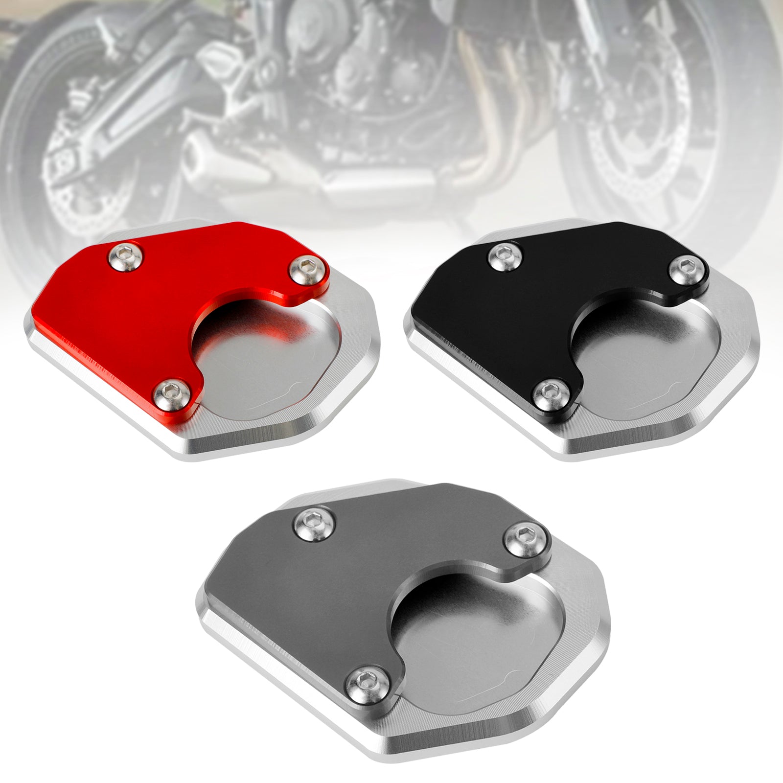 21-22 Trident 660 Kickstand Enlarge Plate Pad