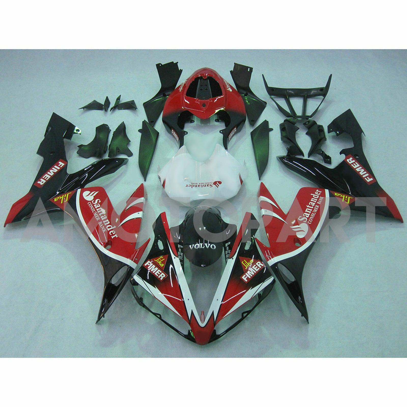 Amotopart 2004-2006 Yamaha YZF-R1 Rote Verkleidung Kit