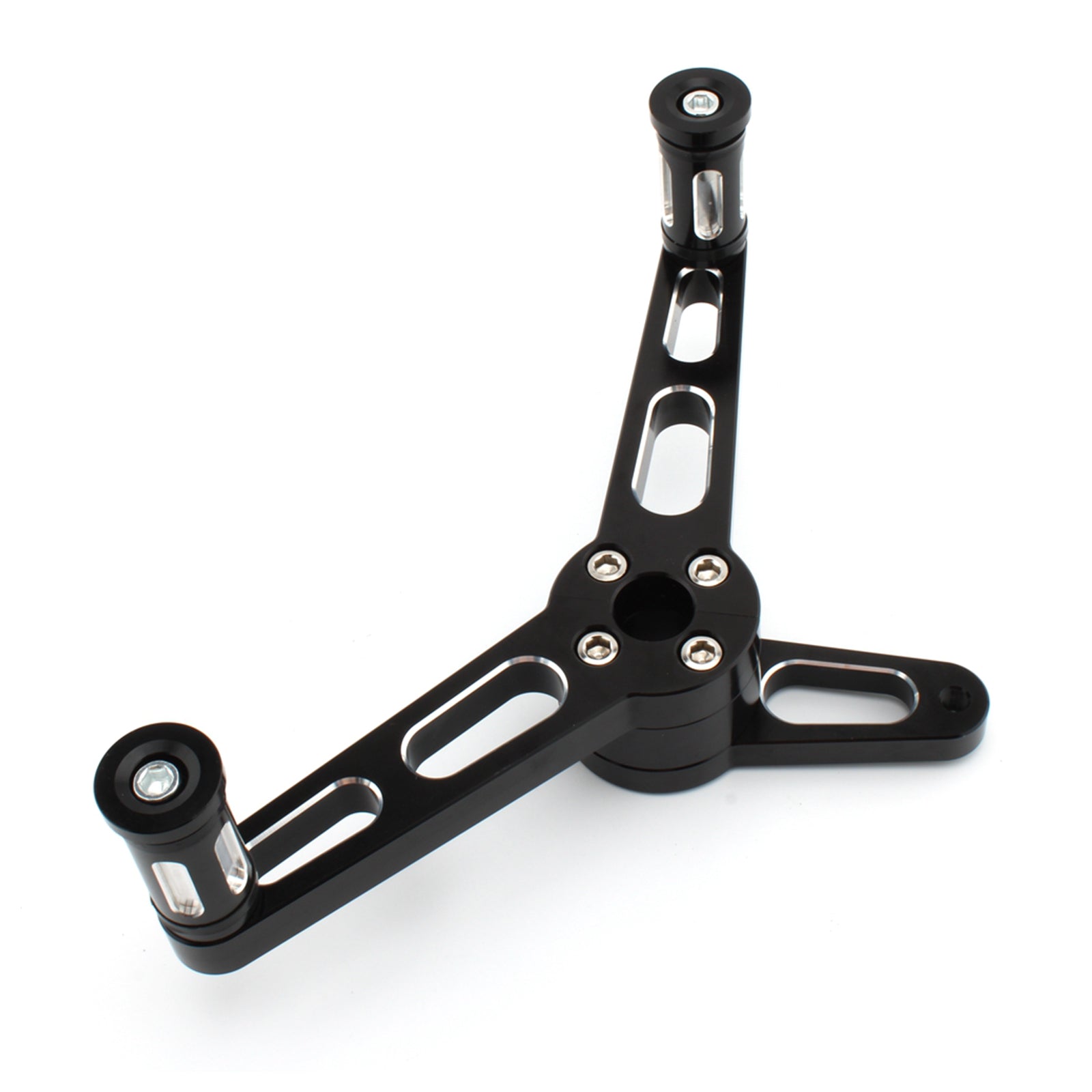 Motorcycle Pedal With Gearshift Lever Fit For Sportster 883 1200 04-07 18 Black-D Generic