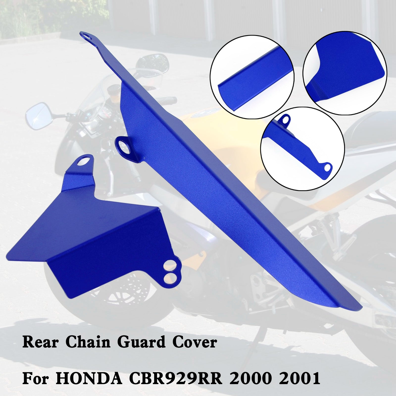 Rear Sprocket Chain Guard Protector Cover For Honda CBR929RR 2000-2001
