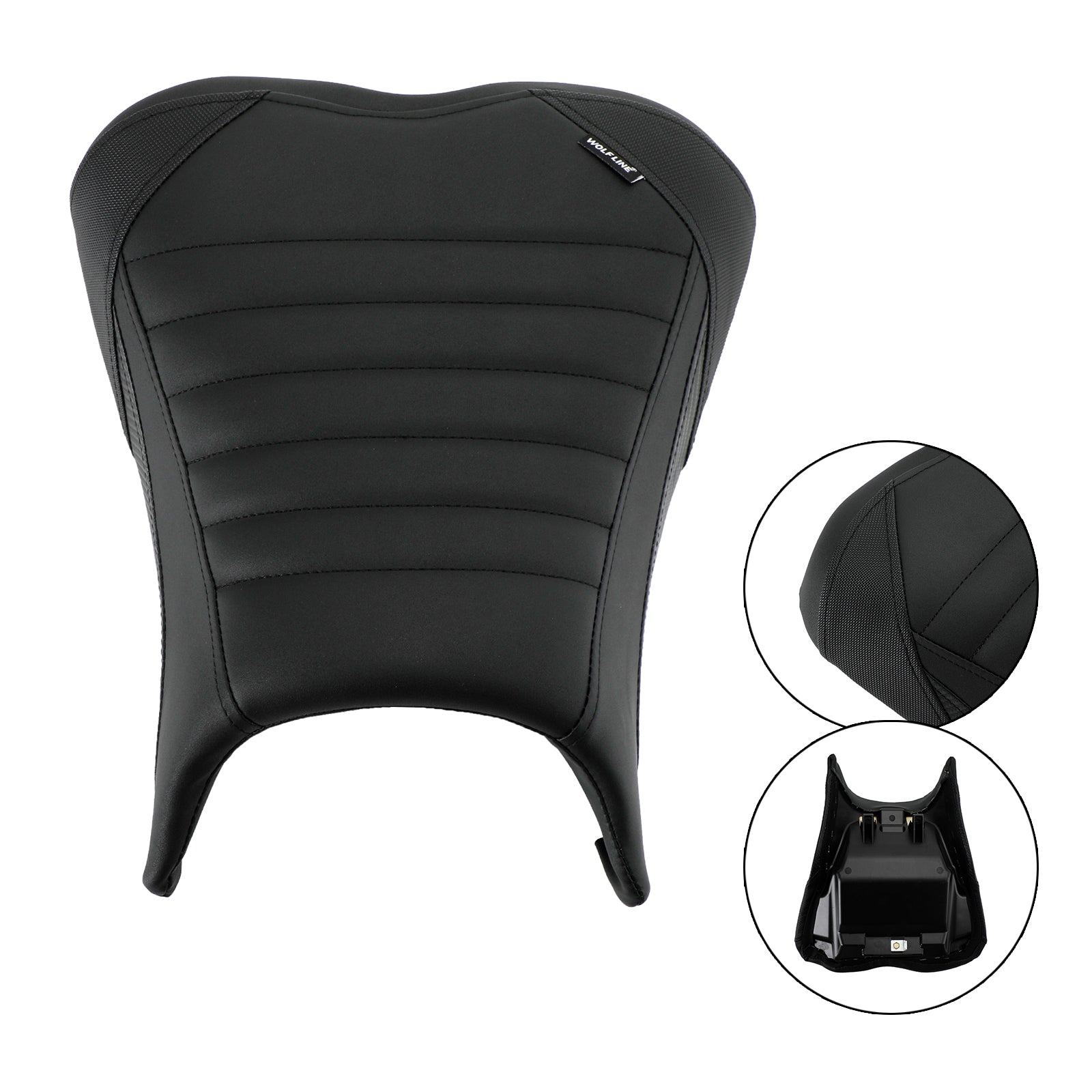 18-22 Kawasaki Ninja 400 Z400 Komplet pude rytter Passagersæde Green