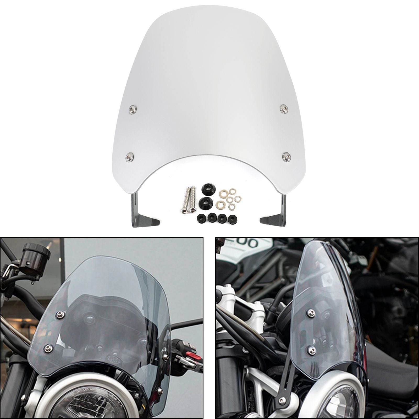 19-21 Triumph Scrambler 1200 Parabrisas Parabrisas