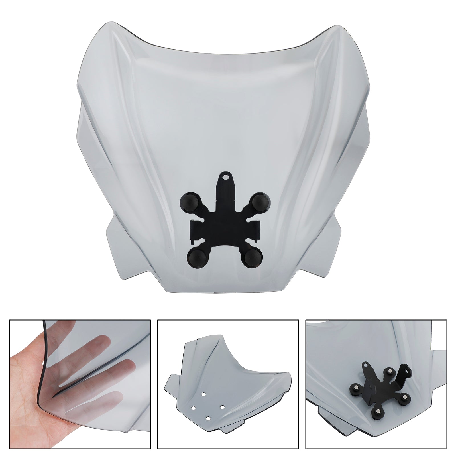 ABS-Motorrad-Windschutzscheiben-Windschutzscheibe für Honda CB650R 2019-2021 Generika