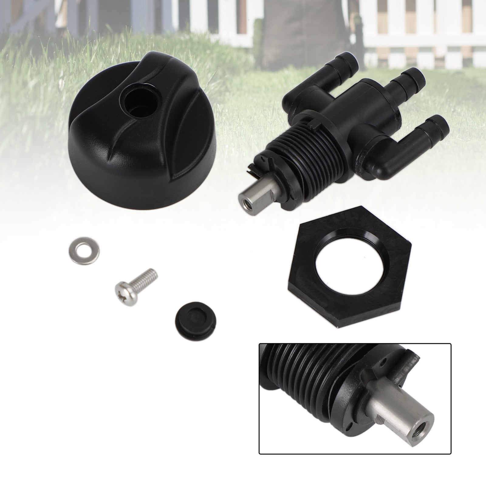 Brændstofafslutningsventil Petcock 3-vejs pasform til Polaris Xplorer 300 400 400L 7052154 Generisk