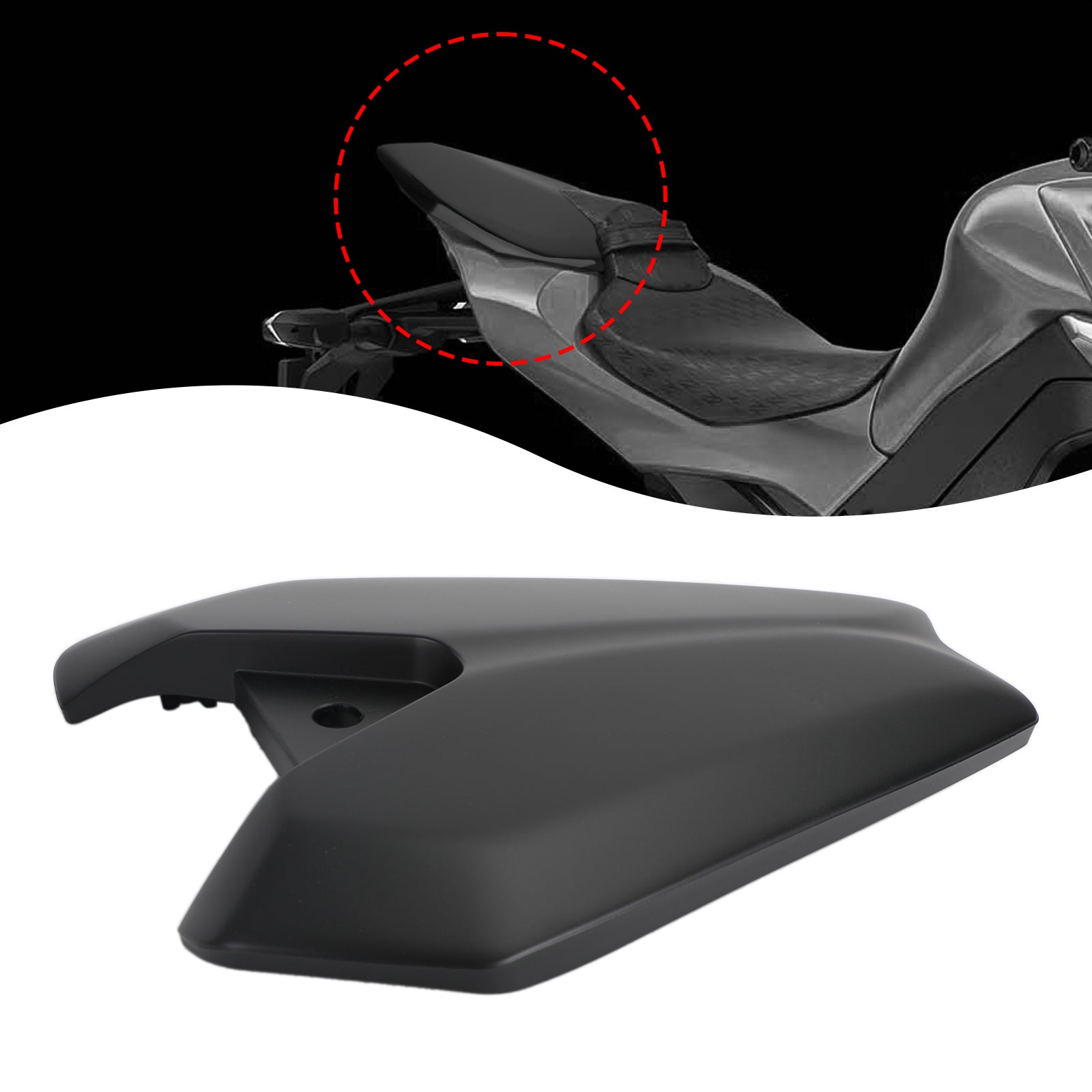 Motorcykel baksäte mässan täcker kåp för kawasaki z1000 2014-2022 generisk