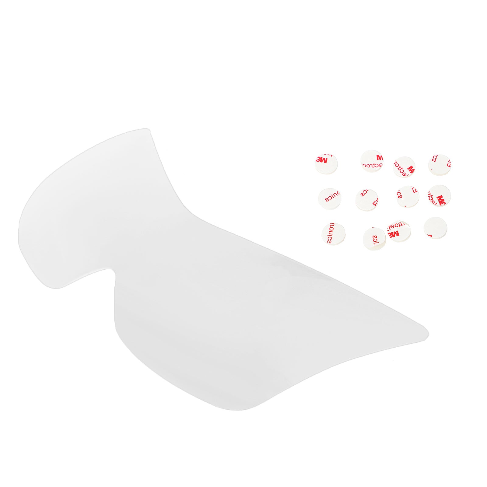 Tampa de proteção contra lentes do farol frontal ajustada para Kawasaki Ninja Z1000 03-06 Blue Generic