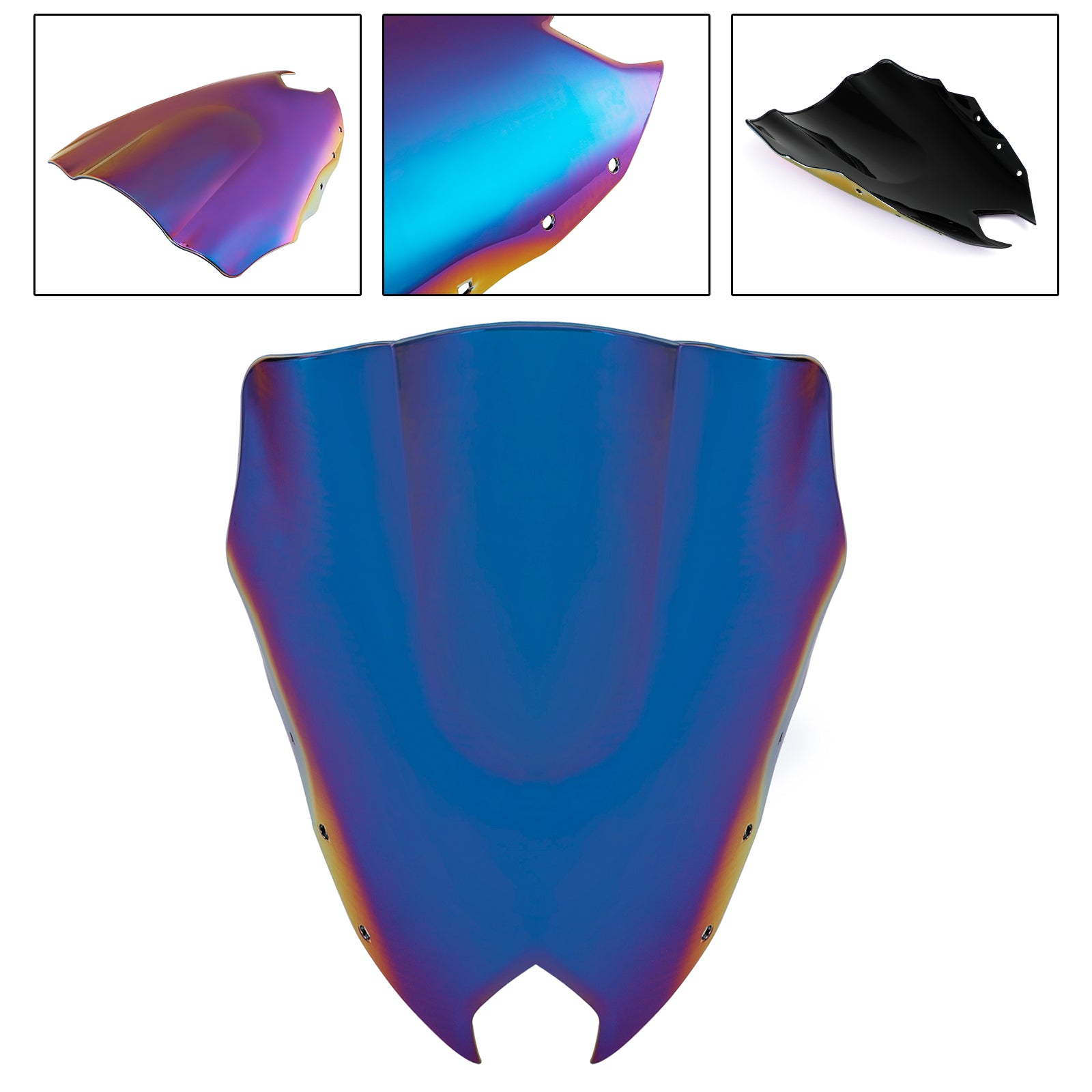 Le pare-brise de moto ABS Ajustement pour Yamaha FZ6R FZ-6R FZS600 2009-2015