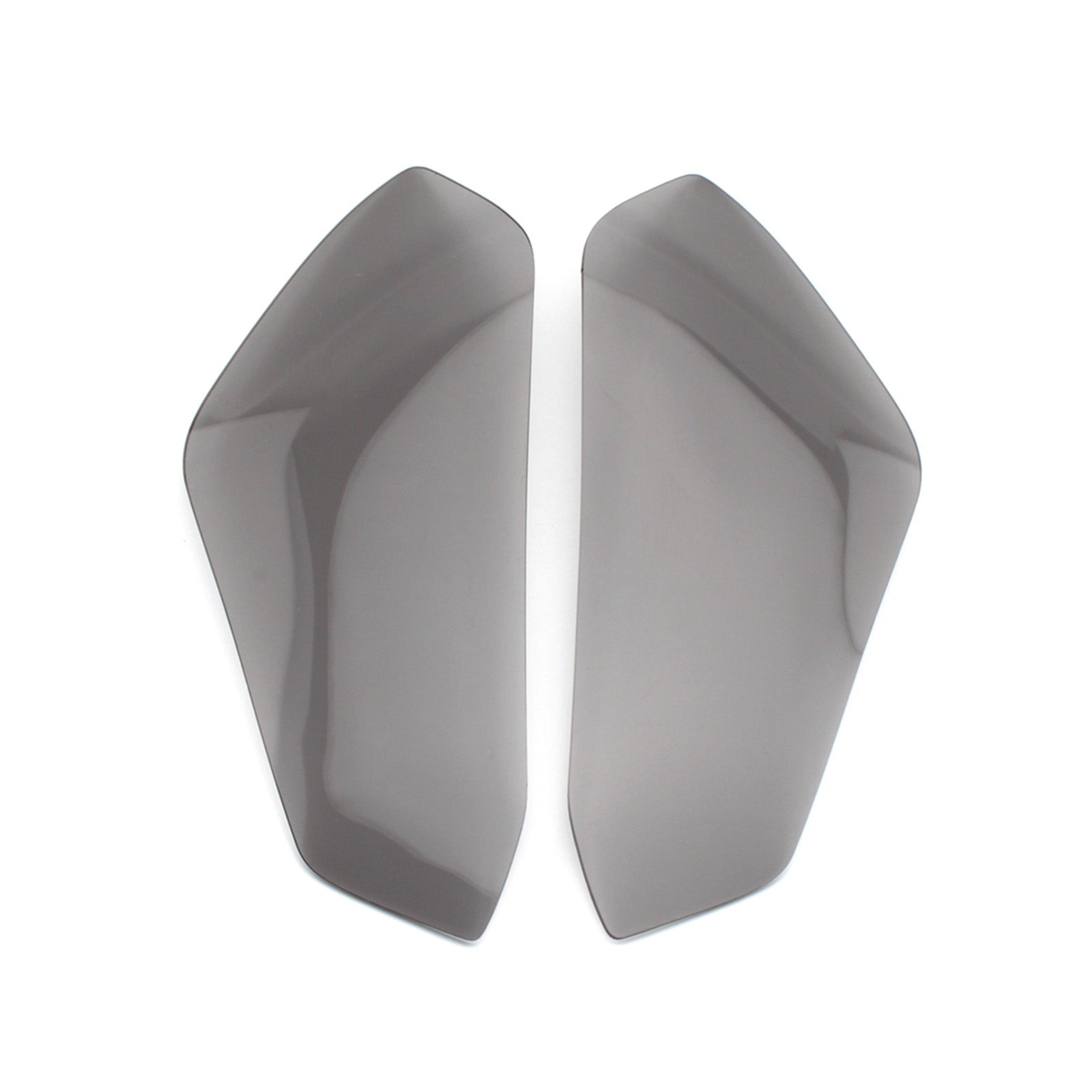 Cubierta de protección de lente de faro delantero compatible con Honda Cbr1000Rr 2017-2020, cuerpo y marco ahumados