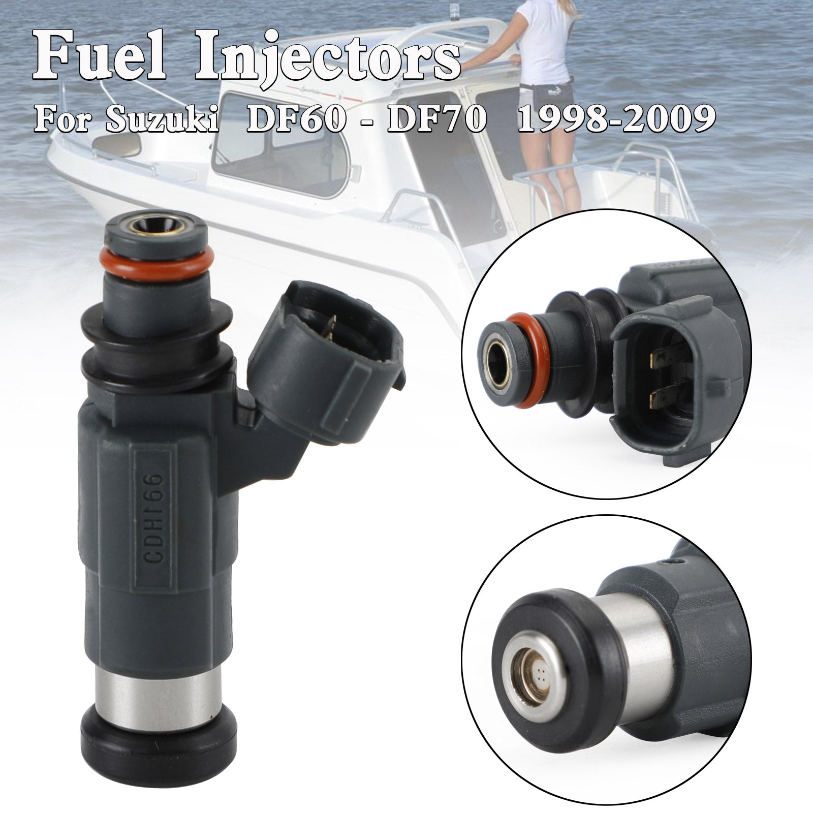 15710-66D00 Iniettori di carburante CDH166 per Suzuki DF60-DF70 1998-2009