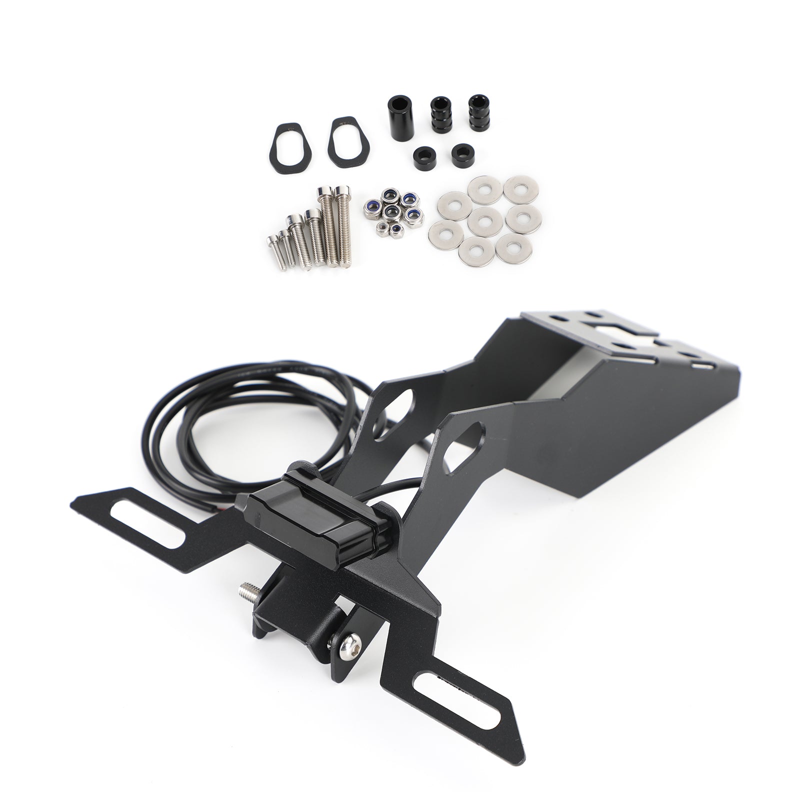 Licensplade Holder Frame Bracket Fit til Honda CBR250RR 2017-2020 Generisk