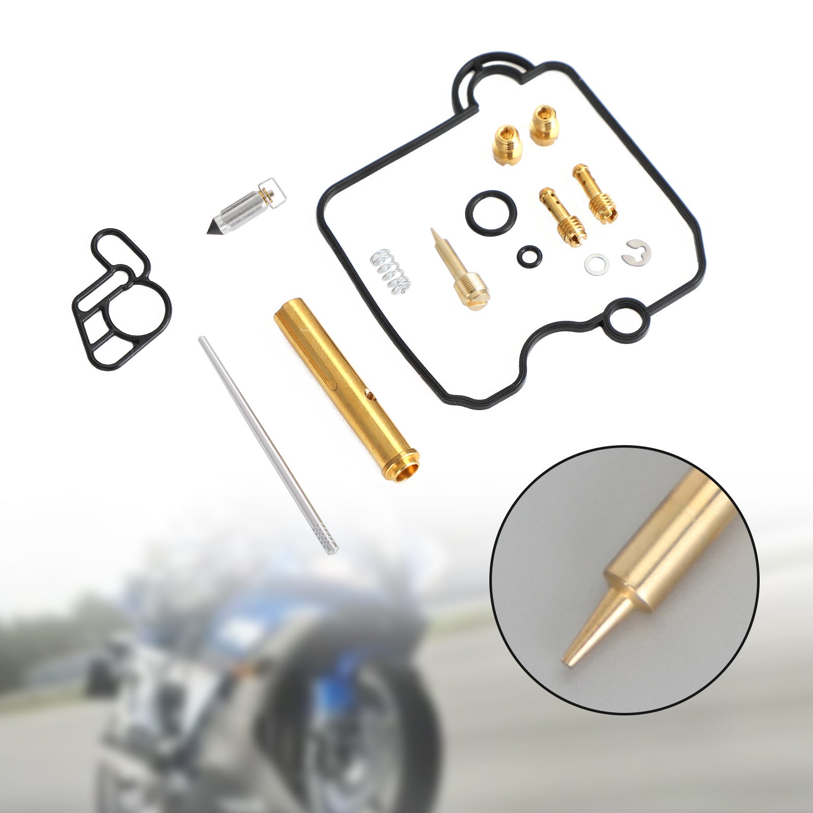 Kit de reconstrucción de carburador apto para SUZUKI Bandit 250 GSF250 GJ 74A genérico