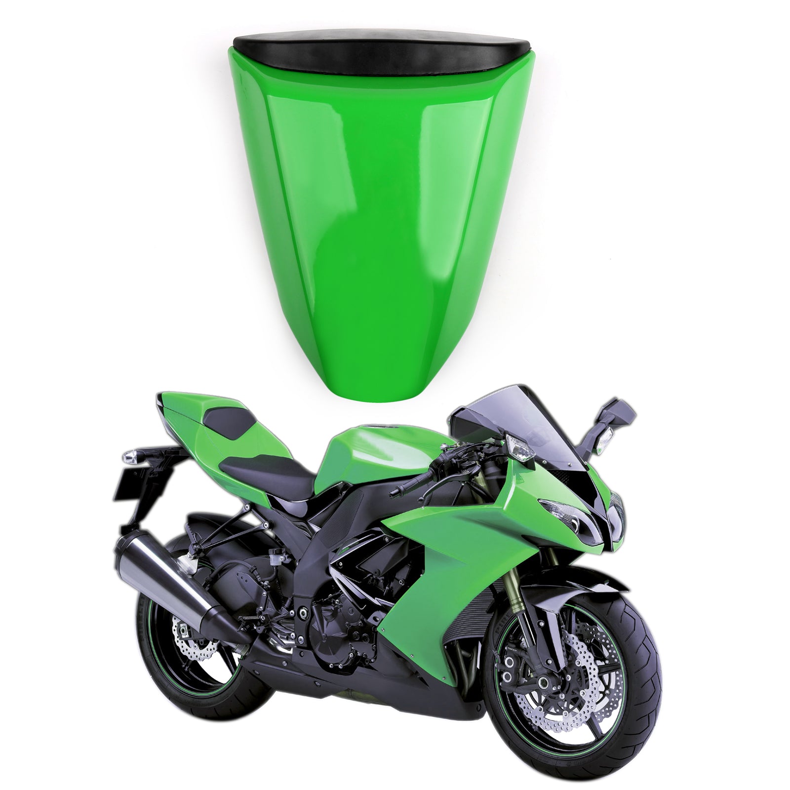 Kawasaki ZX10R ZX 10R 2008-2009 Kryt zadního sedadla Cowl
