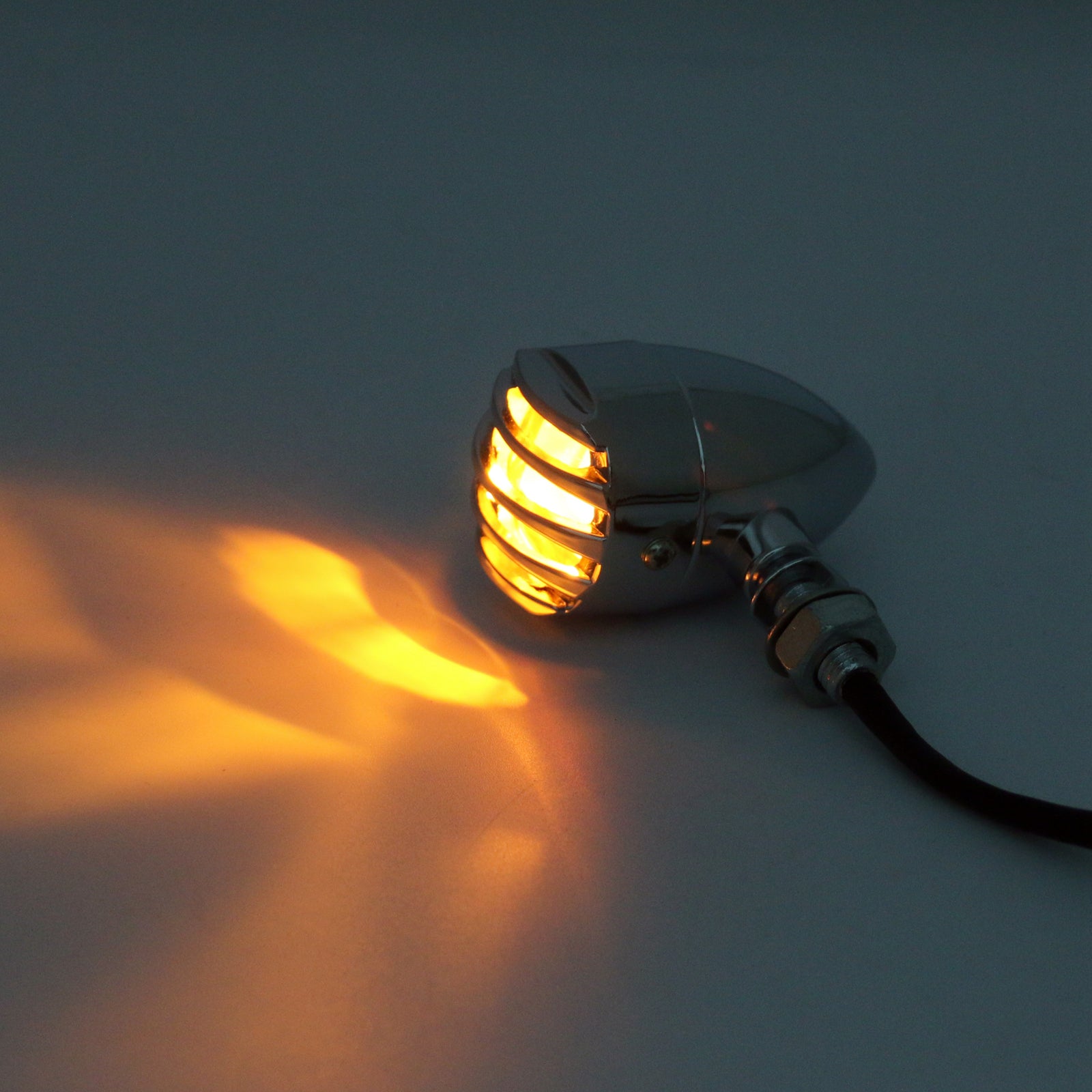 Indicador de pisca -pisca de giro para Harley Chopper Sportster Dyna Sofrail