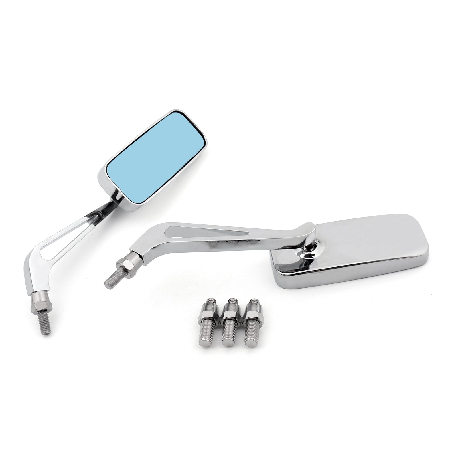 Universal 8mm 10mm de motocicleta traseira espelhos laterais para genéricos