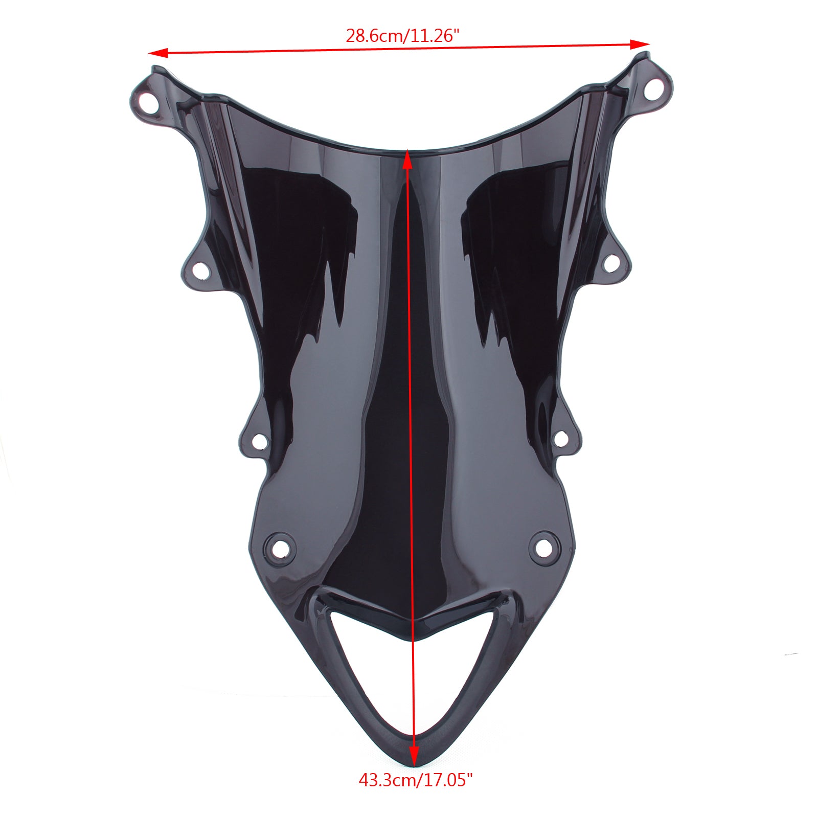 Pareil pare-brise Double bulle pour BMW S1000R 2009-2014 iridium générique