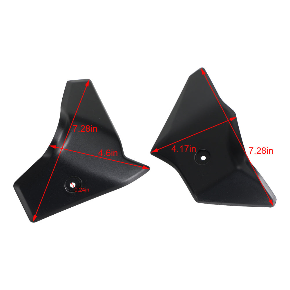 Protector de la cubierta del cuerpo del acelerador para BMW R1250GS R1200GS 2017-2021 negro genérico