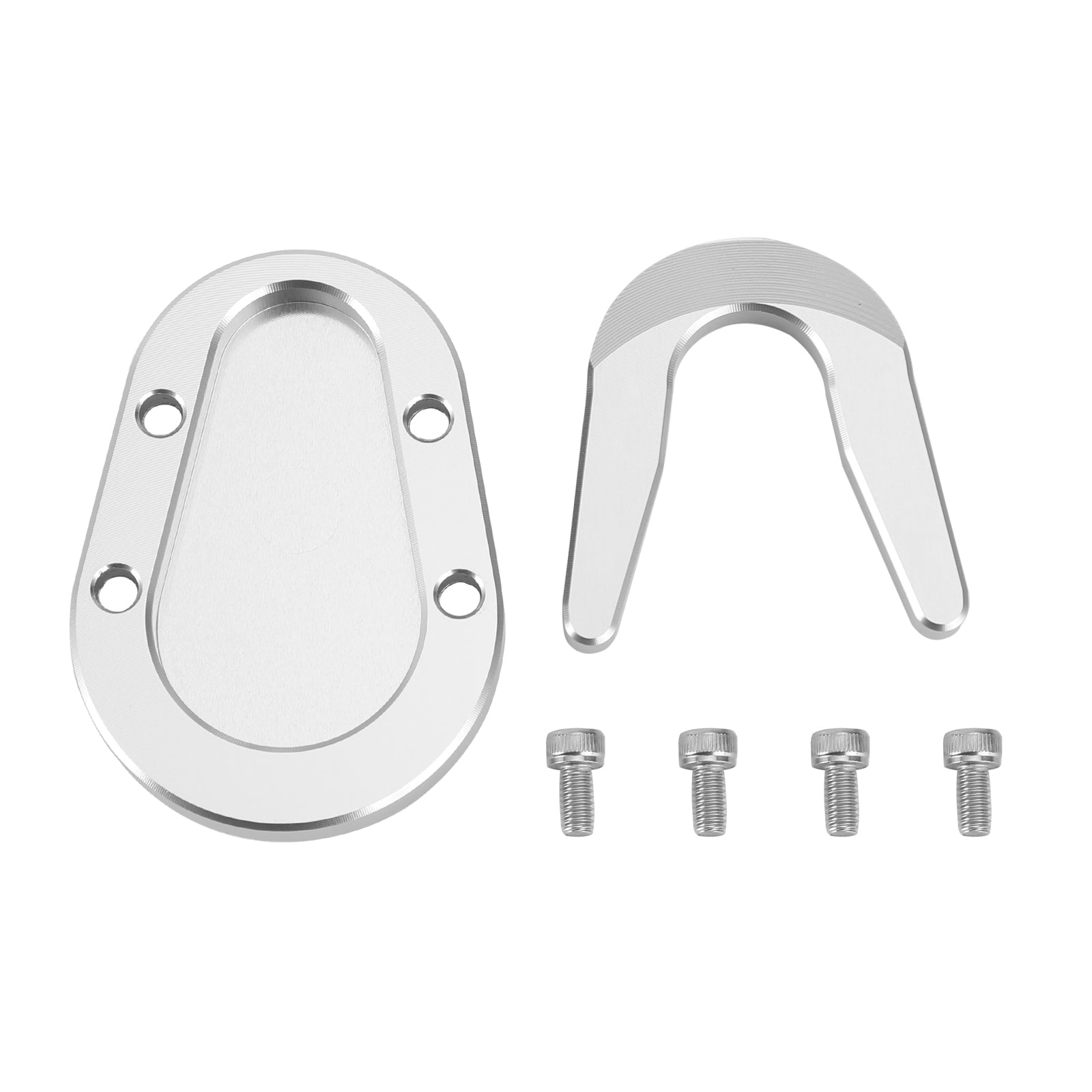 13-20 Vespa Sprint dan Primavera 150 Pata de cabra Almohadilla de extensión de caballete lateral