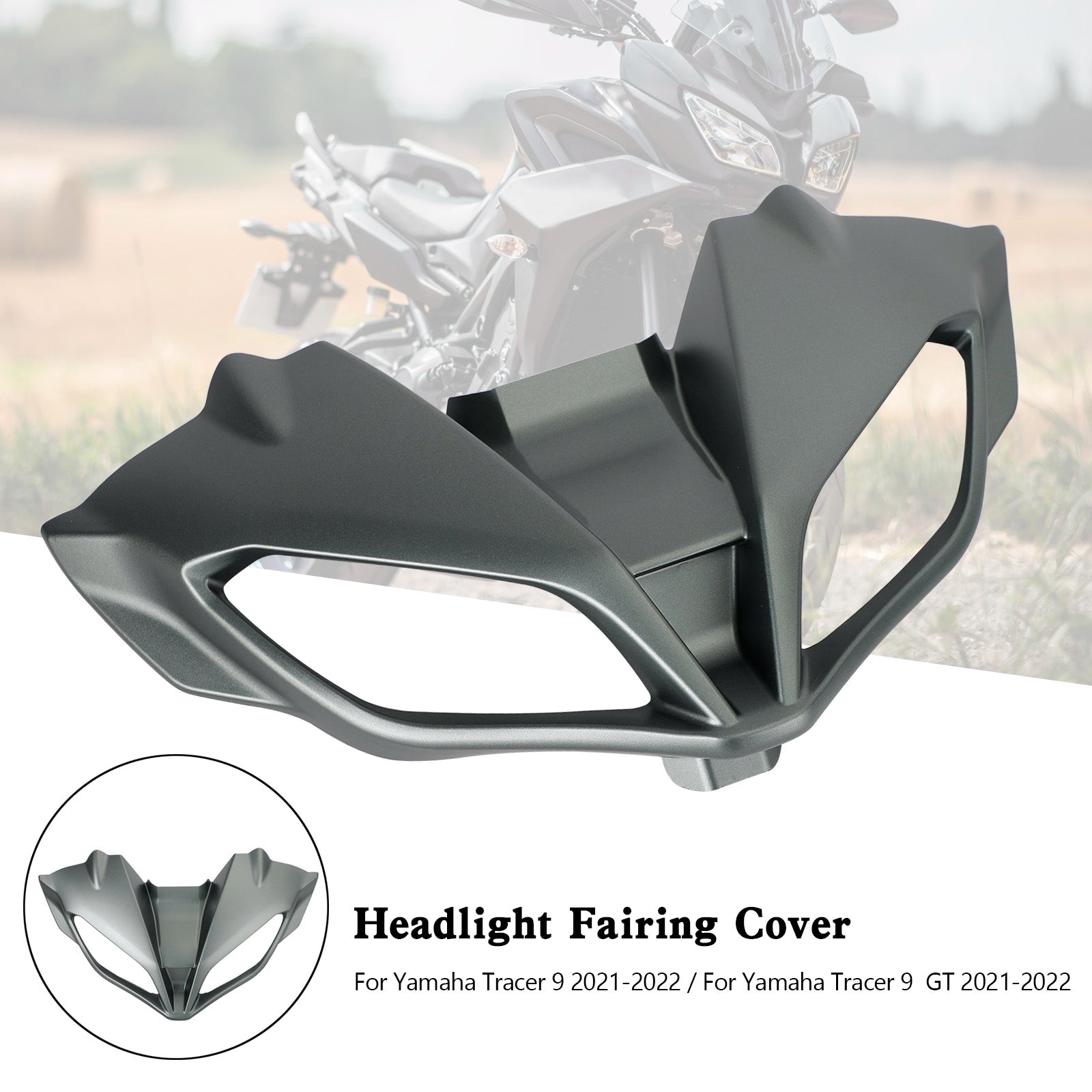 Headlight Fairing Stay Beak Nose Cone For Yamaha Tracer 9 GT 2021-2022