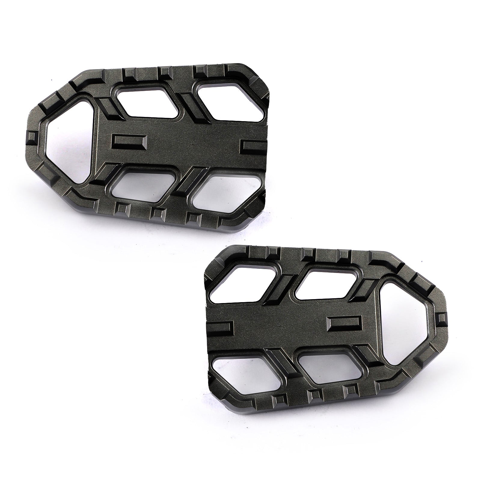 Great Foot Peg Adaptery czarne dopasowanie do suzuki dl v-strom 650 1000 / XT 2006-2020 Generic