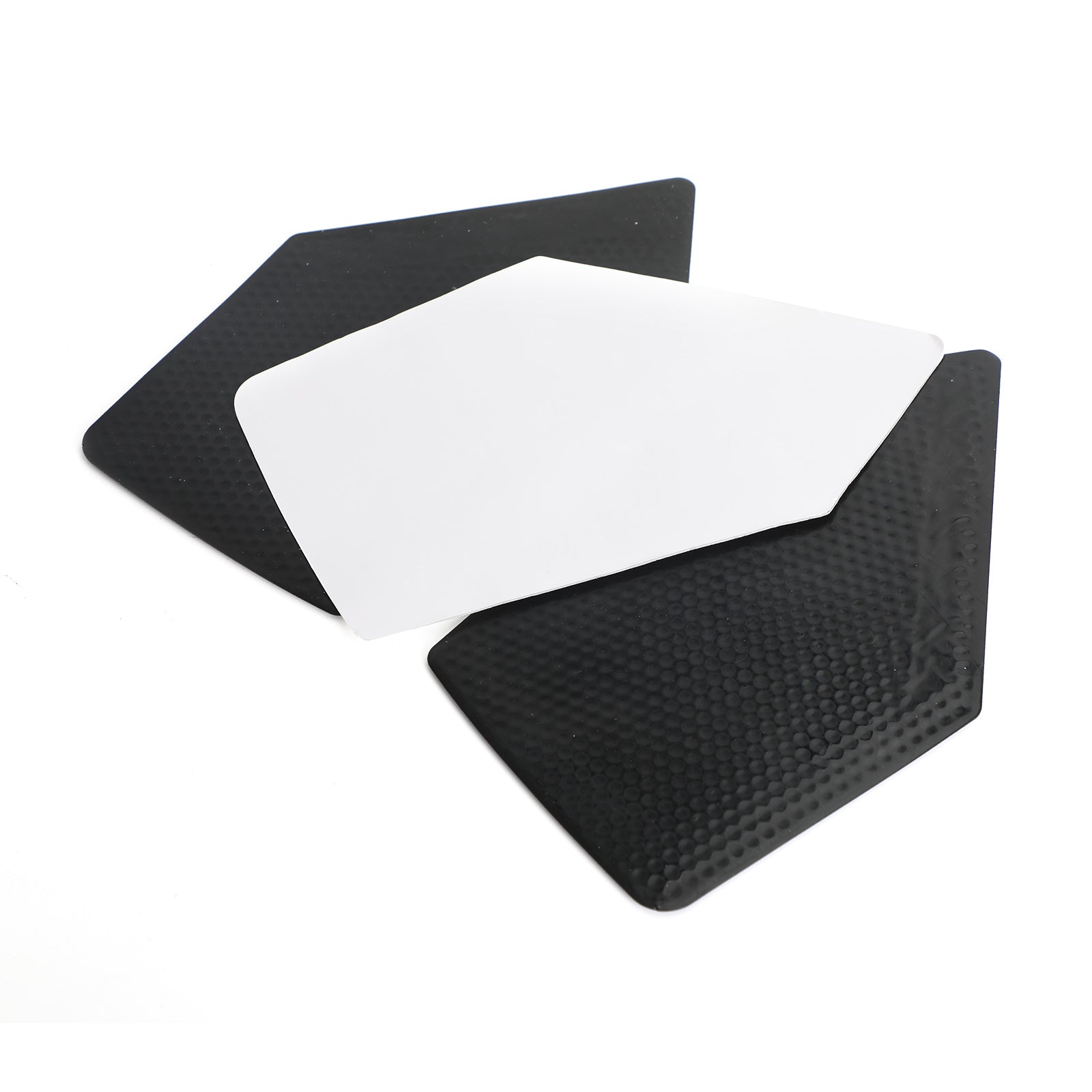 2021-2022 Yamaha Tracer 9/GT RN70 Podkładki zbiornika bocznego Czarnego 2-częściowego zestawu