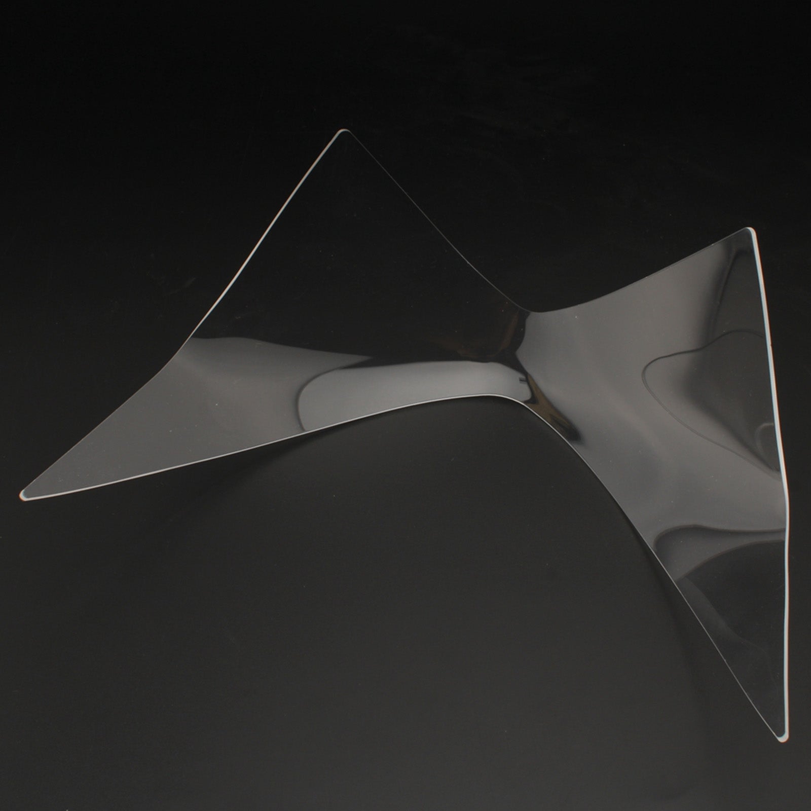 Cubierta de protección de lente de faro delantero para Kawasaki Z250 Z300 Z800 13-16 Smoke Generic