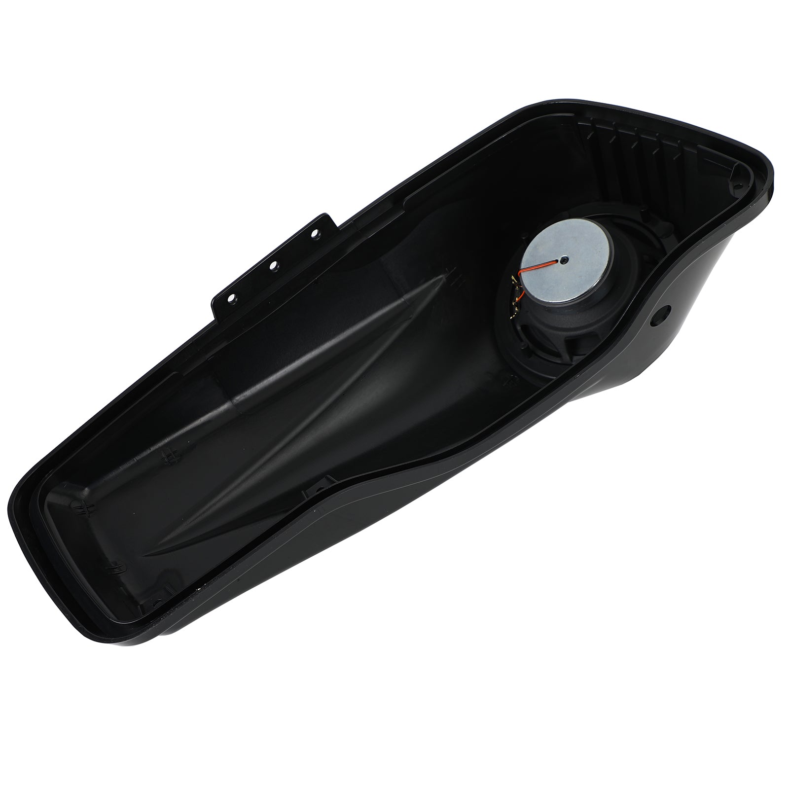 2014-2021 Harley Touring Road King Glide Schwarz 6.5" Satteltaschen-Lautsprecherdeckel Generic