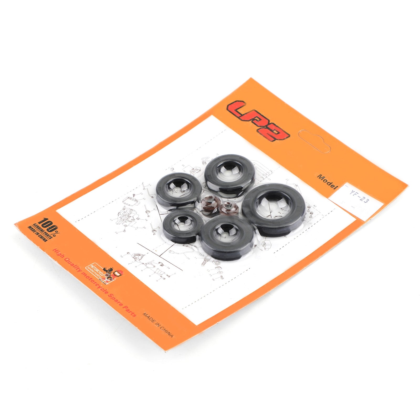 Kit paraolio motore Set 7 pezzi Guarnizioni adatte per Honda XL125 XL 125 S 1979 - 1985