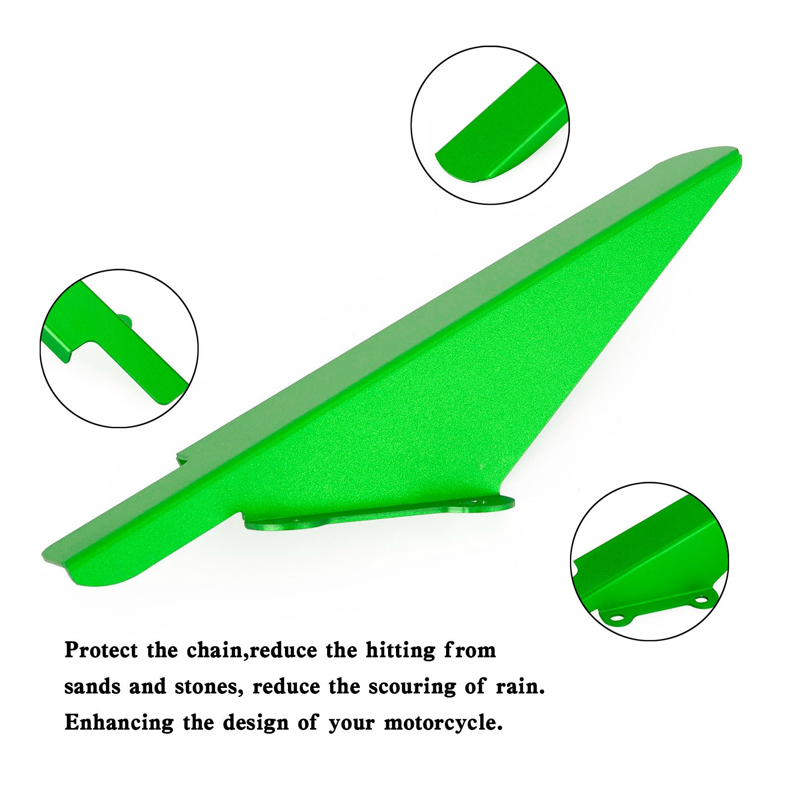 Sprocket Chain Guard Cover For KAWASAKI NINJA ZX-10R ZX10R 2004 2005 Generic