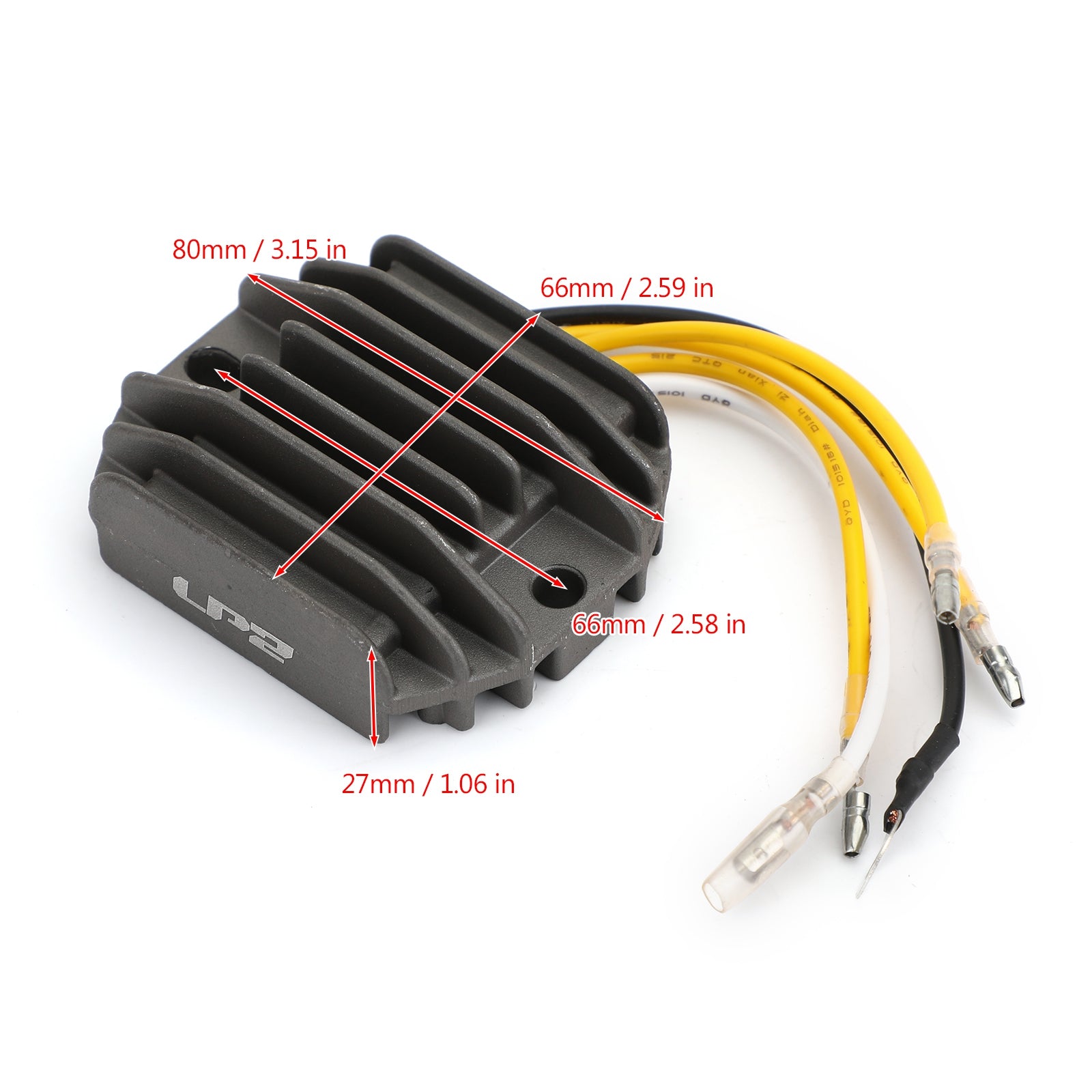 Rektifieringsregulator för Suzuki DF9.9B / 15A / 20A 2013-2017 Electric Starter