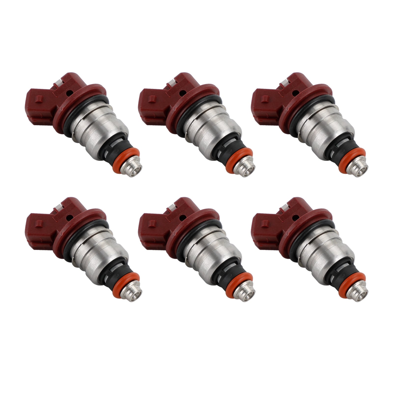 6PCS Mercury Outboard Mariner Fuel Injectors 75-90-115-200-225 / 37001 /804528