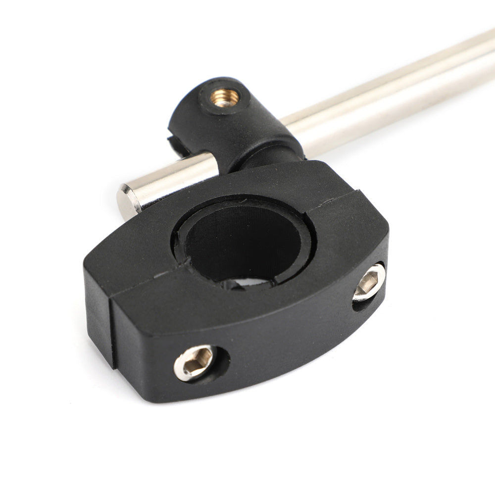 Universal frontrutebrakett 7/8" 22 mm standard styre frontrutefesteklemme Generisk