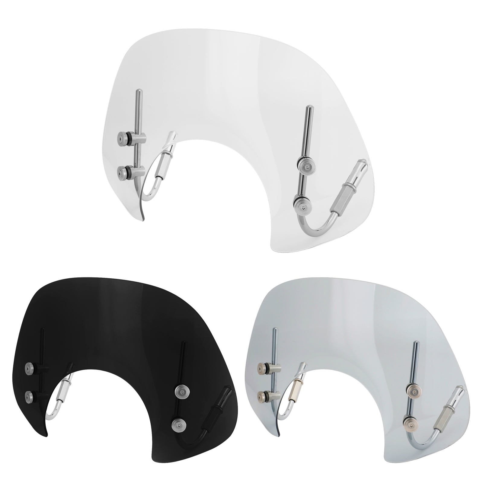 En pare-brise court ajustement pour Vespa GTS250 GTS300 2017-2022