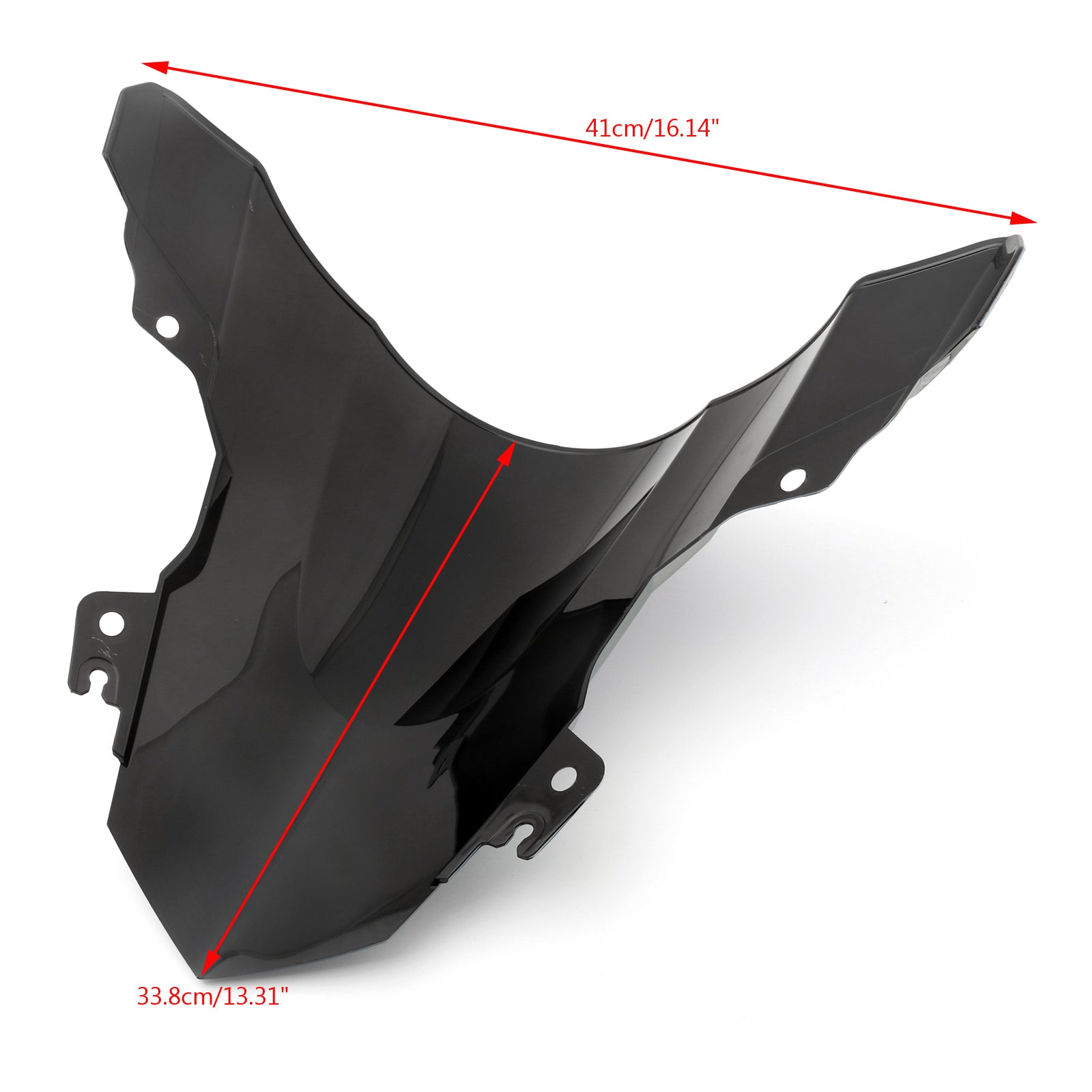 Dvojitá bublina čelního skla pro BMW S1000RR 2015-2018 Iridium Generic