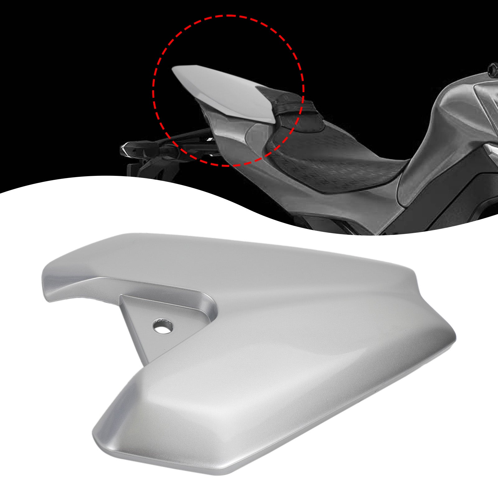 Motorcykel baksäte mässan täcker kåp för kawasaki z1000 2014-2022 generisk