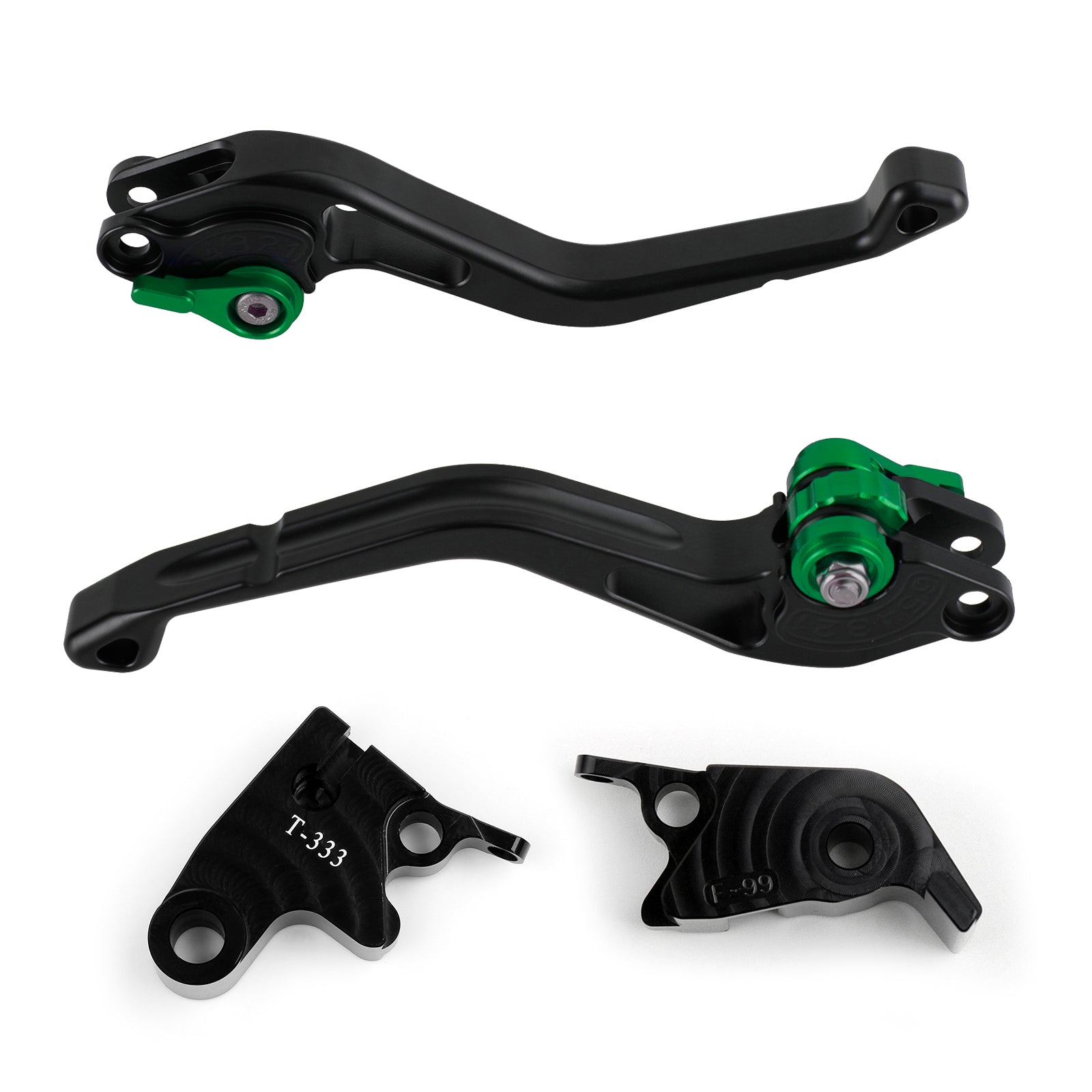 Ny kort kopplingsbromsspak passform för Daytona 675 R Speed Triple 1050