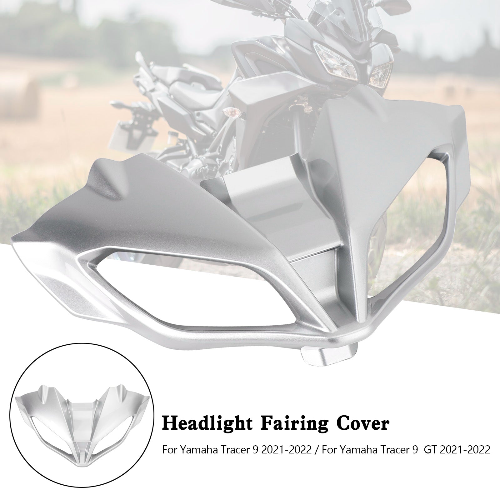 Headlight Fairing Stay Beak Nose Cone For Yamaha Tracer 9 GT 2021-2022