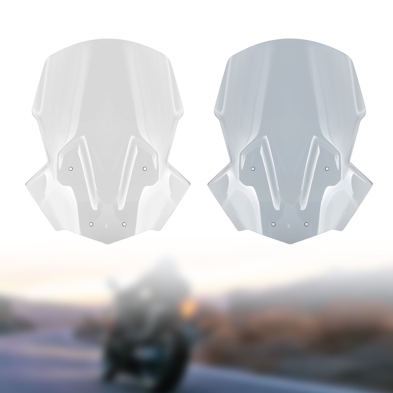 Parabrisas apto para TRIUMPH Tiger 800 XC/XR/XRX/XRT/XCX/XCA 2018-2021 genérico