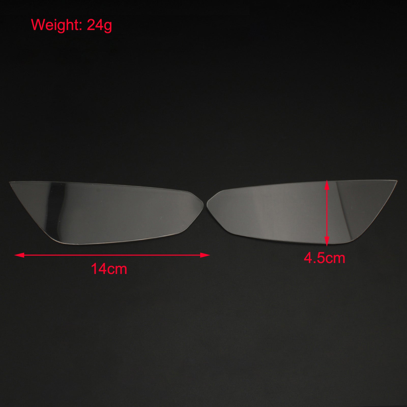 14-21 Kawasaki Z1000 Z1000R FONTELECT LENS PROTEÇÃO DE LENS DE LENTA DE FONTRO