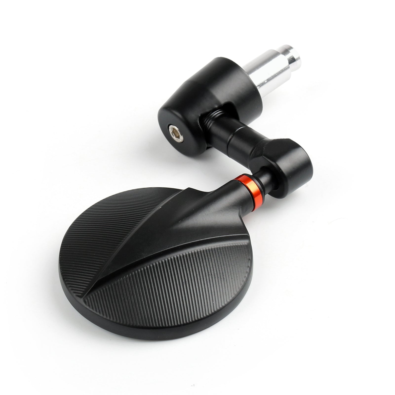 Espejos retrovisores redondos para motocicleta, retrovisores laterales de 7/8 ", universales, color negro, genéricos