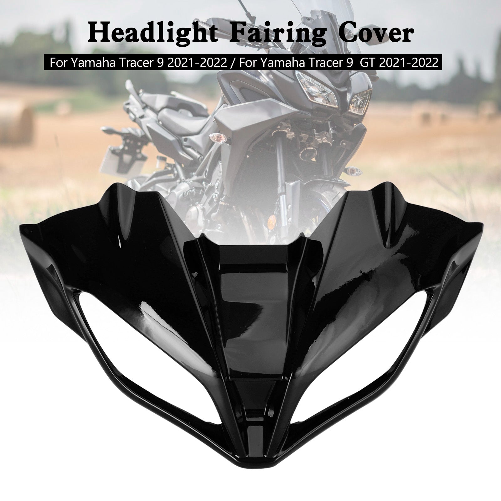 Headlight Fairing Stay Beak Nose Cone For Yamaha Tracer 9 GT 2021-2022